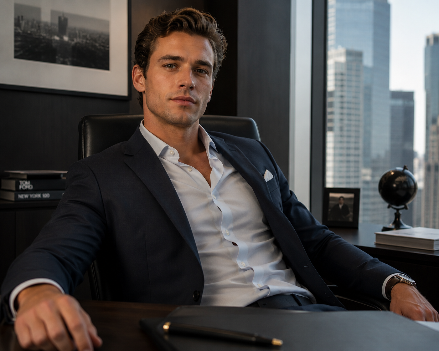 Editorial portrait, executive presence